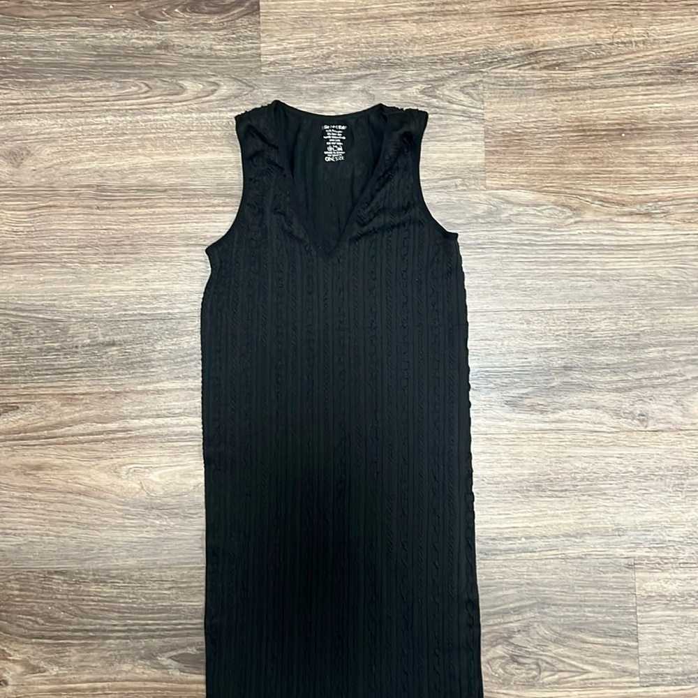 Ellie and Kate black stretchy dress/ One size